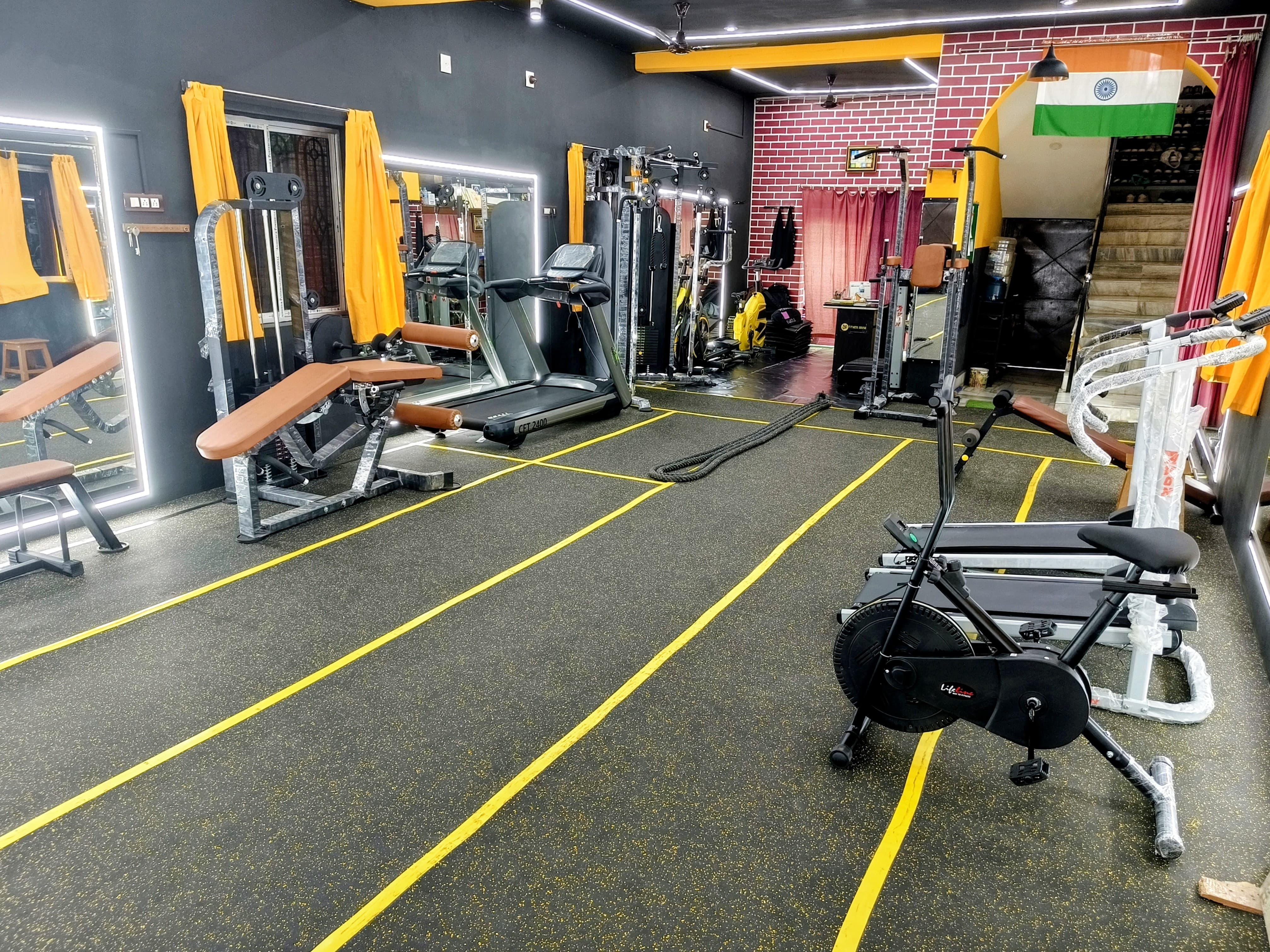 Strength training area